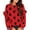 Reddish Black, variant on Sherrylily Women Heart Printed Long Sleeve Tops Tee Fashion Shirts S-2XL
