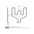 thumbnail image 6 of Certified Appliance Accessories 52000 Replacement Oven Bake Element For GE & Hotpoint WB44T10011, 6 of 6