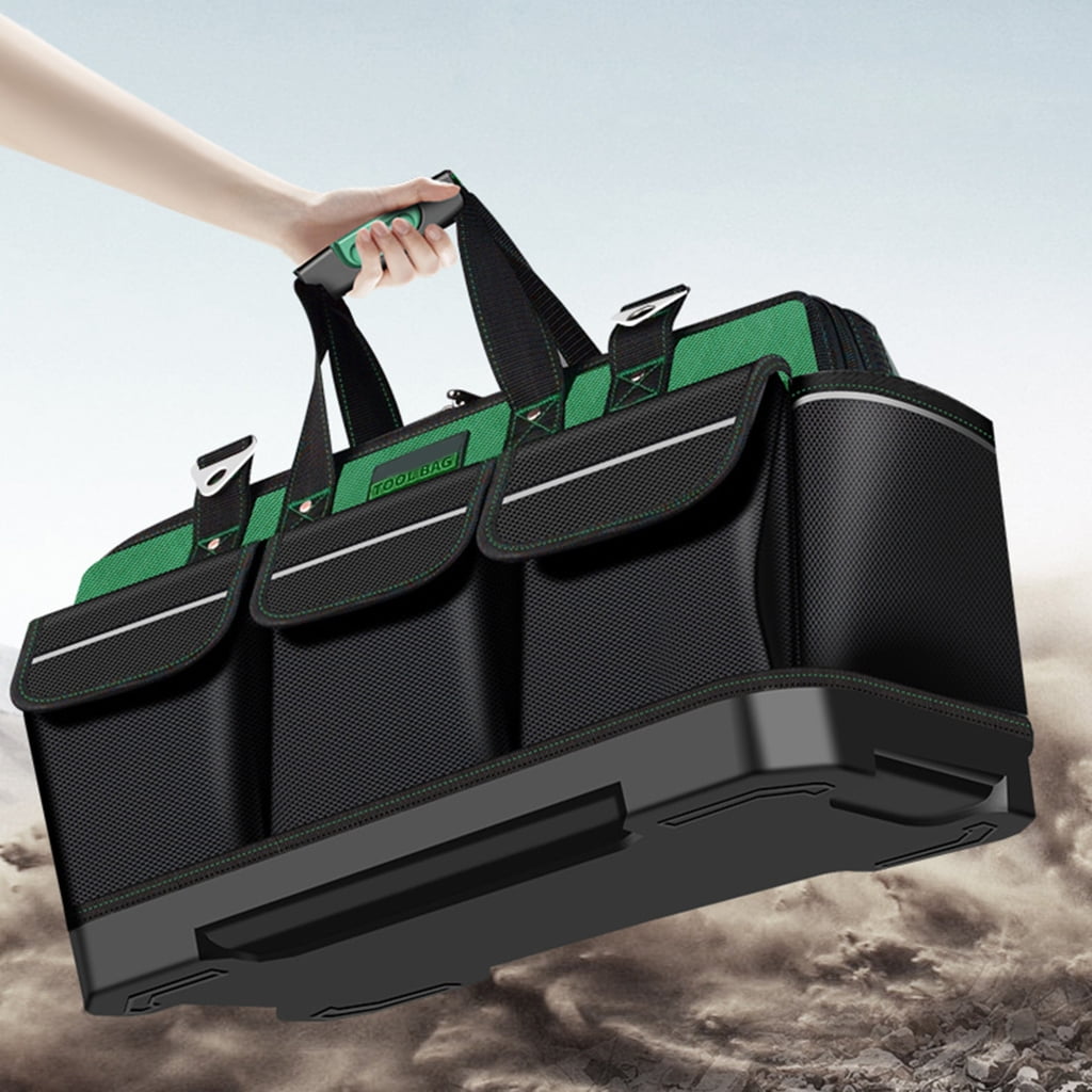 JZROCKER Heavy Duty 16Inch Tool Bag Tool Carriers Feature Reinforced Oxford Fabric and Comfortable Carry Handle