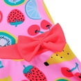thumbnail image 4 of BAOHULU Girls Swimsuit One Piece UPF 50+ Printed Skirted Bathing Suit Floral Swimwear, 4 of 6