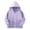 Purple, variant on Diufon Boys Girls Hoodie Sweatshirts Toddler Baby Kids Solid Color Long Sleeve Full Zipper Sweatshirt with Pockets