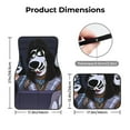 thumbnail image 5 of Lsque Scooby-Doo Print 4-Piece Floor Mats, Heavy-Duty Rubber Liners, Anti-Slip Design, All-Season Automotive Protection, Vehicles, Cars, Trucks, and SUVs, 5 of 7