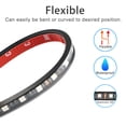 thumbnail image 4 of 4-pack 12 LED Car Interior Atmosphere Neon Lights Strip Music Control+IR Remote, 4 of 7