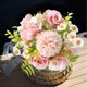 thumbnail image 5 of Ramo de peonías de seda artificial flores falsas ramo de novia y decoración para el hogar, 5 of 6