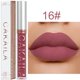 thumbnail image 3 of Matte Pink Velvet Lipstick 18 Colors Lip Gloss Long Lasting Non-marking Red Sexy Waterproof Liquid Lipsticks Lip Makeup Cosmetic, 3 of 5