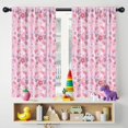 thumbnail image 5 of Blackout Kids Curtains,Pioneer Flower Floral Print Pattern Childrens Insulated Curtains Set Of 2,Bedroom Essentials,Toddler Room Decor 42"x54", 5 of 5