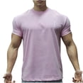thumbnail image 2 of Men's Workout T-Shirts, Breathable Gym and Training Shirts for Exercise, Casual Round Neck Sport Top, 2 of 5