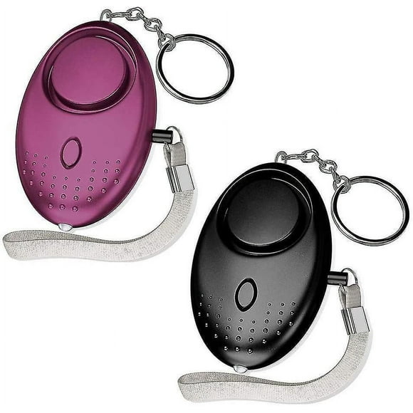 Pack Personal Alarm Keychain 140 Db Police Approved Mini Loud Self Defense Keych