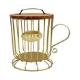 thumbnail image 1 of jifeng Porte-Dosettes de Café Porte-Capsules de Café Cage en Fer pour Restaurant Bar Comptoir L, 1 of 9
