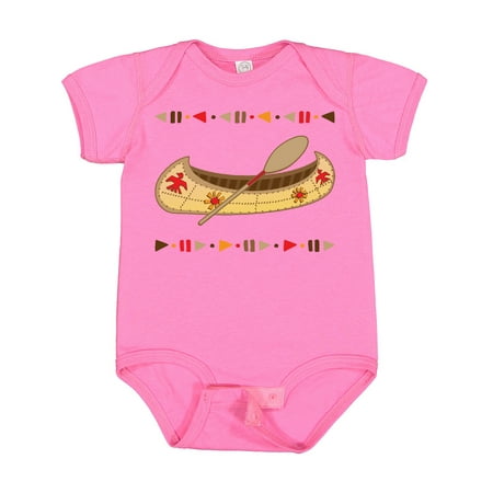 

Inktastic Boating Kids Tribal Canoe Gift Baby Boy or Baby Girl Bodysuit