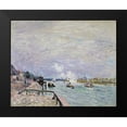thumbnail image 2 of Sisley, Alfred 17x15 Black Modern Framed Museum Art Print Titled - The Seine at Grenelle - Wet Weather, 2 of 5