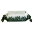 thumbnail image 2 of Housse de Canapé Universelle Motif Forêt avec Pompons Housse Extensible Antidérapante pour Protection des Animaux (180x130cm), 2 of 7