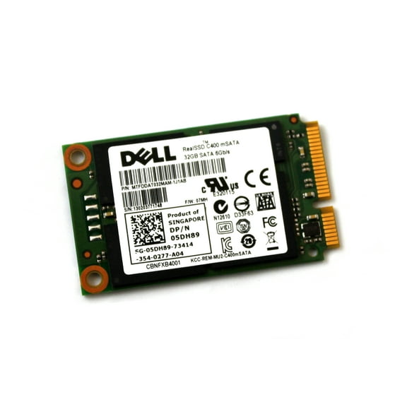 5DH89 Dell Genuine PCIe mSATA 32GB Laptop SSD Drive