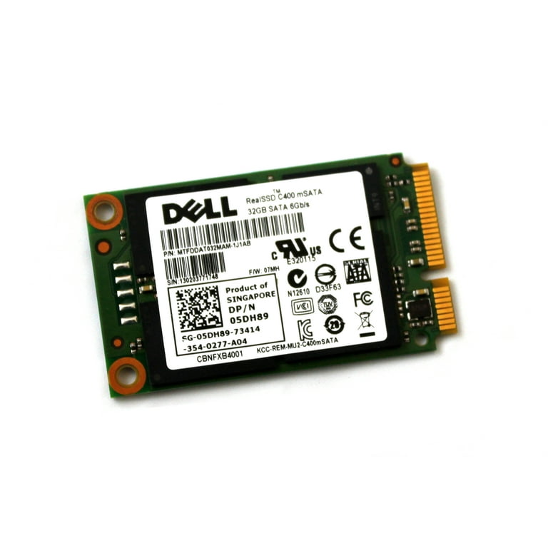 Dell PCIe mSATA 32GB Laptop SSD Drive -