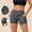 🔥 Dark Gray, variant on USSUMA Womens High Waist 3-Inch Yoga Shorts with Pocket Compression Stretch Cycling Biker Shorts Breathable Moisture-Wicking Support for Running Gym and Casual Wear, Womens Shorts, Activewear