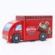 thumbnail image 1 of Camión navideño, banco de monedas, casa, alcancía, vehículo metálico, 1 of 1