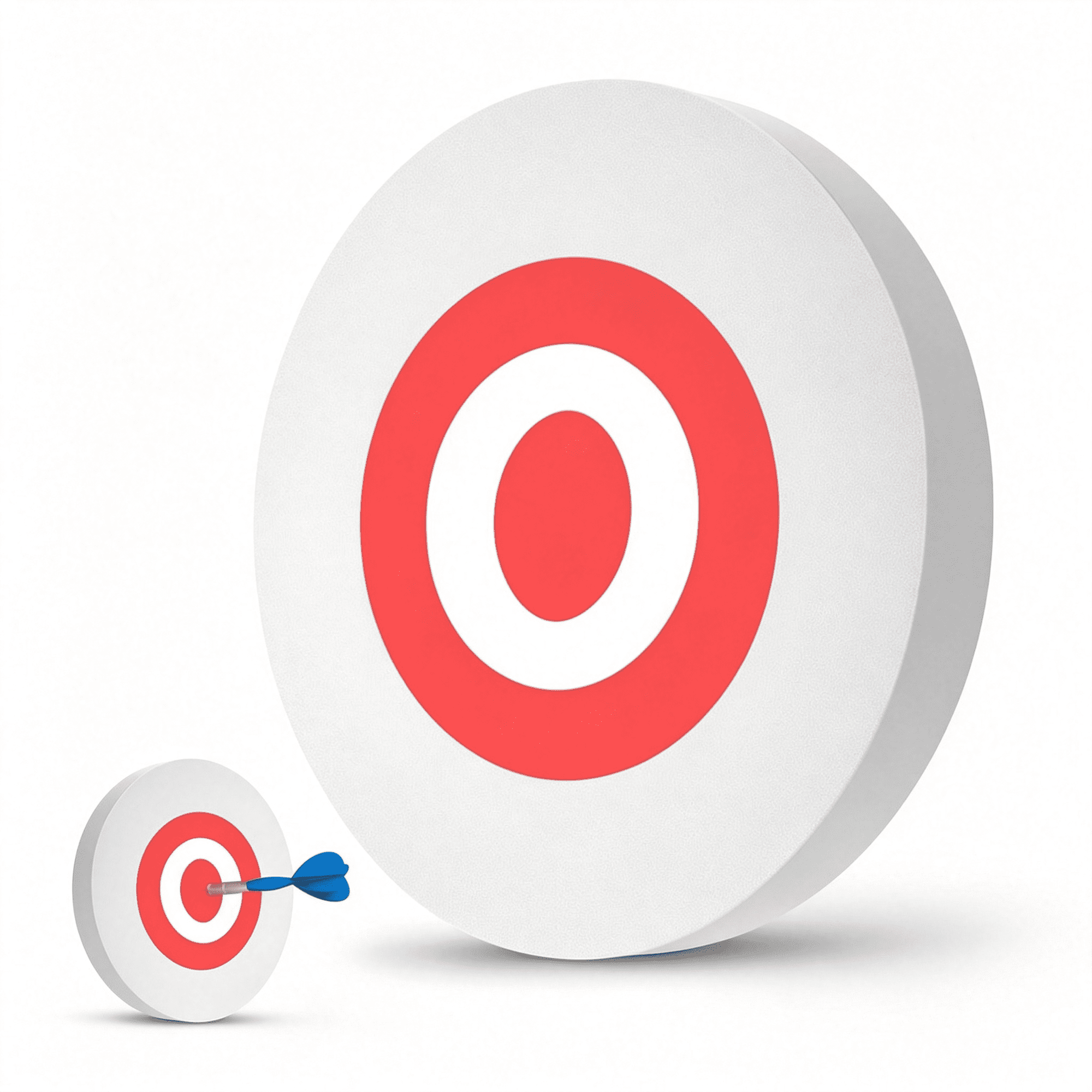 BESTSKY 9.8'' Foam Archery Target Round Arrow Target|Portable Archery Target Moving Hunting Practice Target Lightweight Crossbow Shooting Accessories Backyard Indoor Outdoor