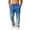 Blue, variant on Mens Loose Fit Gradient Trousers Outdoor Lifestyle Fade Pattern Wrinkle Resistant Woven Fabric Loose Fit Outdoor Camping Full Length Trousers Dark Blue L