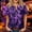 Dark Purple #015, variant on Halloween Shirts for Women Spider Candy Print Henley Funny Tops Bat Graphic Short Sleeve Casual Scary T-Shirt S