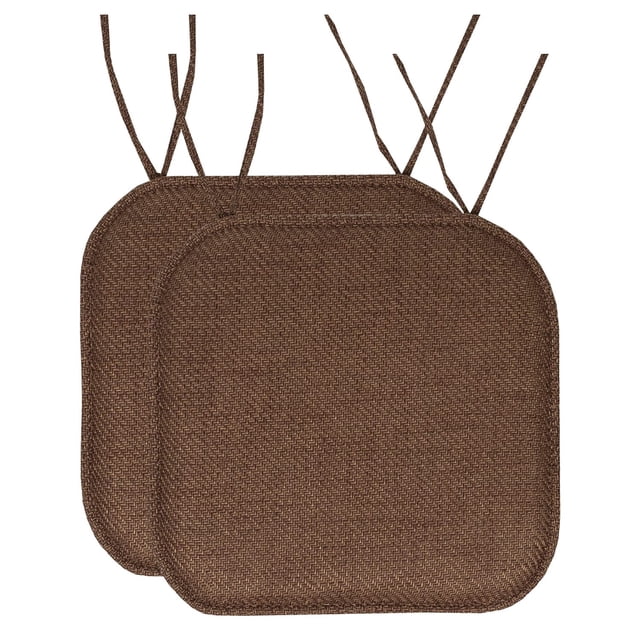 Cojín para silla Sweet Home Collection, espuma viscoelástica, 40 x 40 cm