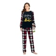 thumbnail image 2 of Ihaphap Christmas Begins With Christ Family Christmas Matching Pajamas Set, M-Men, 2 of 3