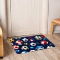 thumbnail image 6 of Football Polyester Non-Slip Game Mat Area Rug Floor Carpet Machine Washable, 6 of 6