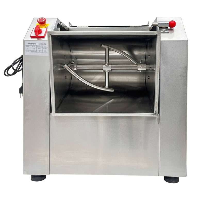 WhizMax Commercial Dough Mixer, 8Qt Capacity, 450W Dual Rotating Dough  Kneading Machine with Stainless Steel Bowl, Safety Shield,110V for  Restaurant