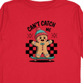 thumbnail image 4 of Inktastic Can't Catch Me Gingerbread Man Boys or Girls Long Sleeve Toddler T-Shirt, 4 of 5