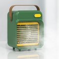 thumbnail image 3 of Humidificador enfriador de aire personal 3 niveles de enfriamiento Ventidor de escritorio de ventidor enfriado por evaporación, alimentado Verde Sunnimix Aire acondicionado casero, 3 of 8