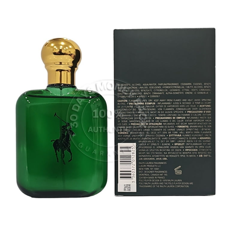 Ralph Lauren Men s Polo Green Eau De Toilette Natural Spray 4 oz New Cologne Perfume Walmart