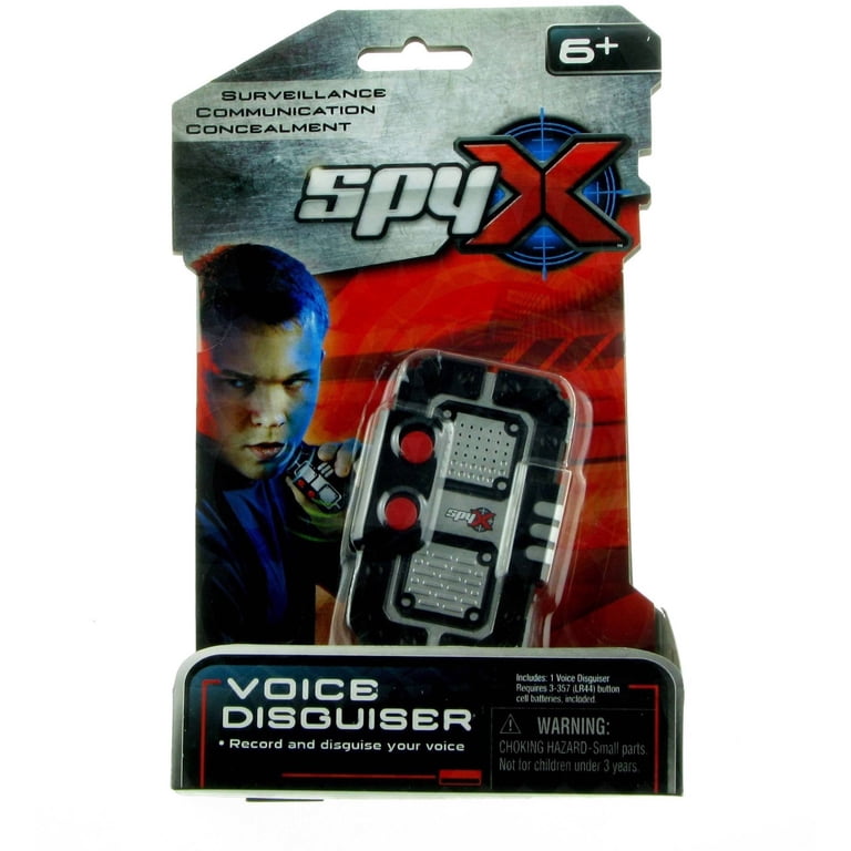 SPYX, Micro Voice Disguise, Record Your Voice and Play Back