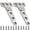 4'' x 2" 2 Pack, variant on 316 Stainless Steel T Hinges Marine Grade 4'' x 2" Heavy Duty Boat Hatch Hinge (100 mm X 54 mm) 2 Pack Casting Cabinet Hardware Door Hinge with Screws