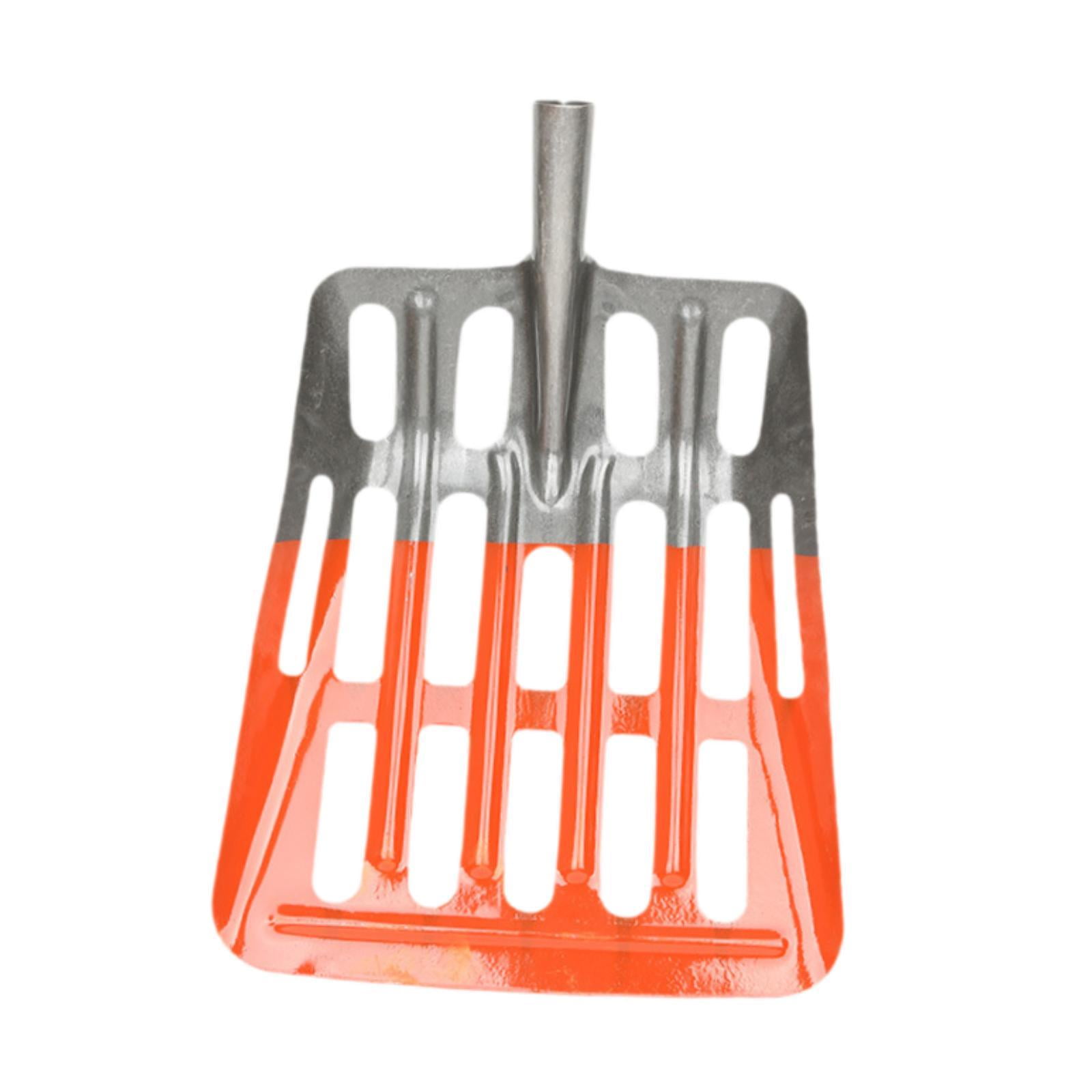 koolsoo Gardening Grain Shovels Farming Tool Replacement Head Spade Moving Grain Garden Care Yard Lawn Farmer Gift Farm Sieve Shovels 33cmx47cm