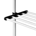 thumbnail image 4 of vidaXL Telescopic Wardrobe System with Shelves Aluminium, 4 of 5