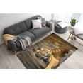 thumbnail image 4 of Tiger Rugs, Office Rug, Man Cave Rug, Animal Rug, Outdoor Rug, Door Mat, Pattern Rug, Personalized Gifts, Anti-Slip Carpet, Thick Rug, 1.7'x2.3' - 50x70 cm, 4 of 8