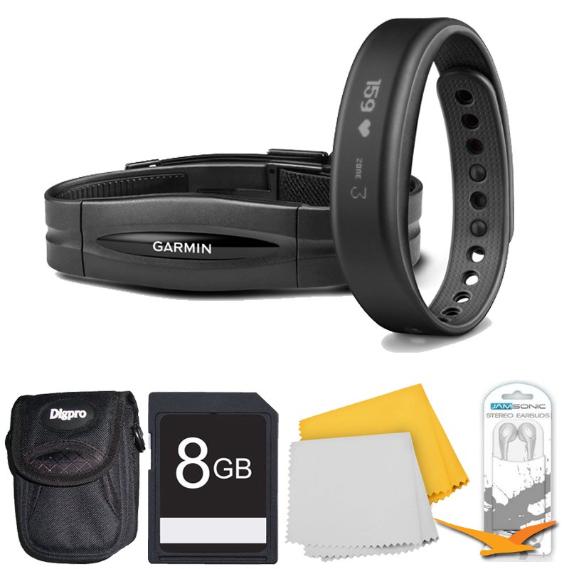 garmin activity tracker with heart rate monitor