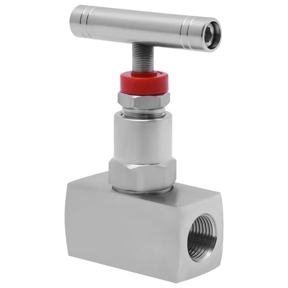 Stainless Steel 316 Straight Needle Valve 3/4" Connection 6000 PSI Water Oil, New