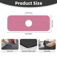 thumbnail image 2 of Xecao Fish Scales for Kitchen Sink Splash Guard Faucet Mat , Faucet Guard & Draining mat, (15" X 5.5" ), 2 of 7