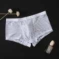thumbnail image 3 of zeranth Men Underpants Sweat Absorbing Sweat-wicking Transparent Men Clothing Nylon Men's Underwear Boxers Daily Wear, 3 of 6
