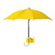 thumbnail image 2 of Soporte para paraguas con ventosa para teléfono, multifuncional, resistente a la lluvia. amarillo, 2 of 9