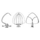 thumbnail image 1 of Accesorios de acero inoxidable para batidora KitchenAid de 4,5 a 5 cuartos de galón, 1 of 6