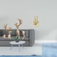 thumbnail image 2 of Elegante conjunto de esculturas de reno y gestos de dedos, figuras únicas de ciervo y mano para decoración creativa del hogar, la sala de estar, la of, 2 of 8