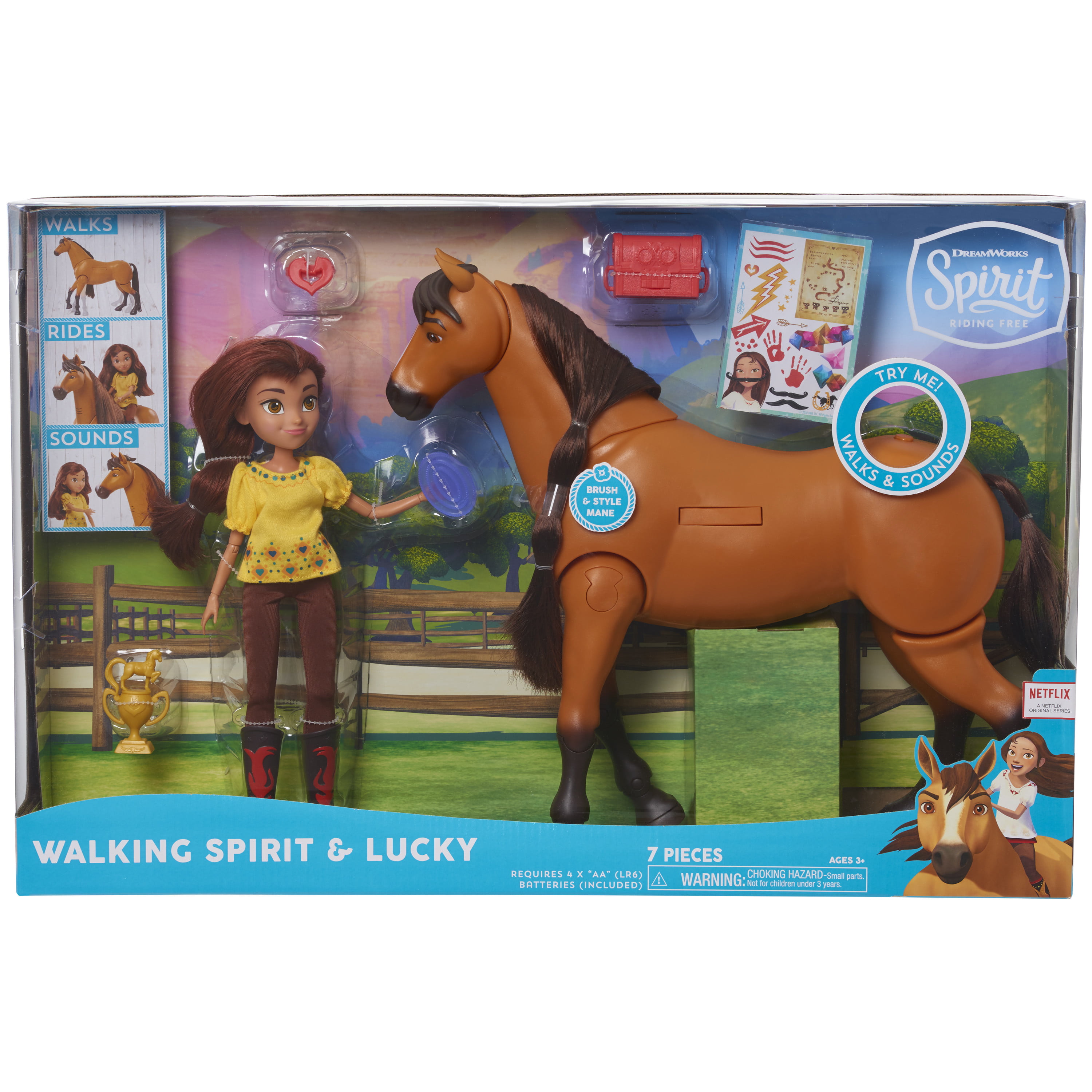 walking spirit and lucky toy