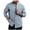02-Light Blue, variant on Ecqkame Mens Casual Tops Button Down Long Sleeve Cotton Beach Shirt Summer Fashionable Business Shirts with Pockets 01-Light Blue M