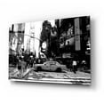 thumbnail image 2 of Epic Art 'Times Square Black And White' by Linda Woods, Acrylic Glass Wall Art, 24"x16", 2 of 8