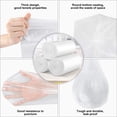 thumbnail image 4 of Small Trash Bags Kitchen Garbage Bags - 4 Gallon Clear Trash Bags Strong Wastebasket Liners for Bathroom, Kitchen, Office 15 Liter Trash Can Liners - 150 Counts, 4 of 5