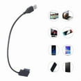 thumbnail image 2 of Convenient and Reliable Cable USB2.0 to 7P+6P 13Pin Slimline Slim SATA Laptop CD/DVD Drive Adapter Cable Data Transfer, 2 of 11