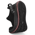 thumbnail image 3 of Zapatillas Feethit para mujer, tenis y correr, zapatillas ligeras e informales para viajes, gimnasio, trabajo, camarera, enfermera, todas negras, 3 of 6