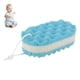 thumbnail image 2 of Esponja corporal para la ducha. Esponja suave para la ducha. Esponja ergonómica de espuma suave para el baño. Toalla de baño suave con diseño de textura ondulada para toda la familia., 2 of 8