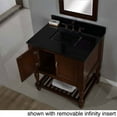 thumbnail image 4 of J and J International 32S10-EsWc 32 In. Espresso Mission Turnleg Spa Single Vanity Sink, 4 of 4